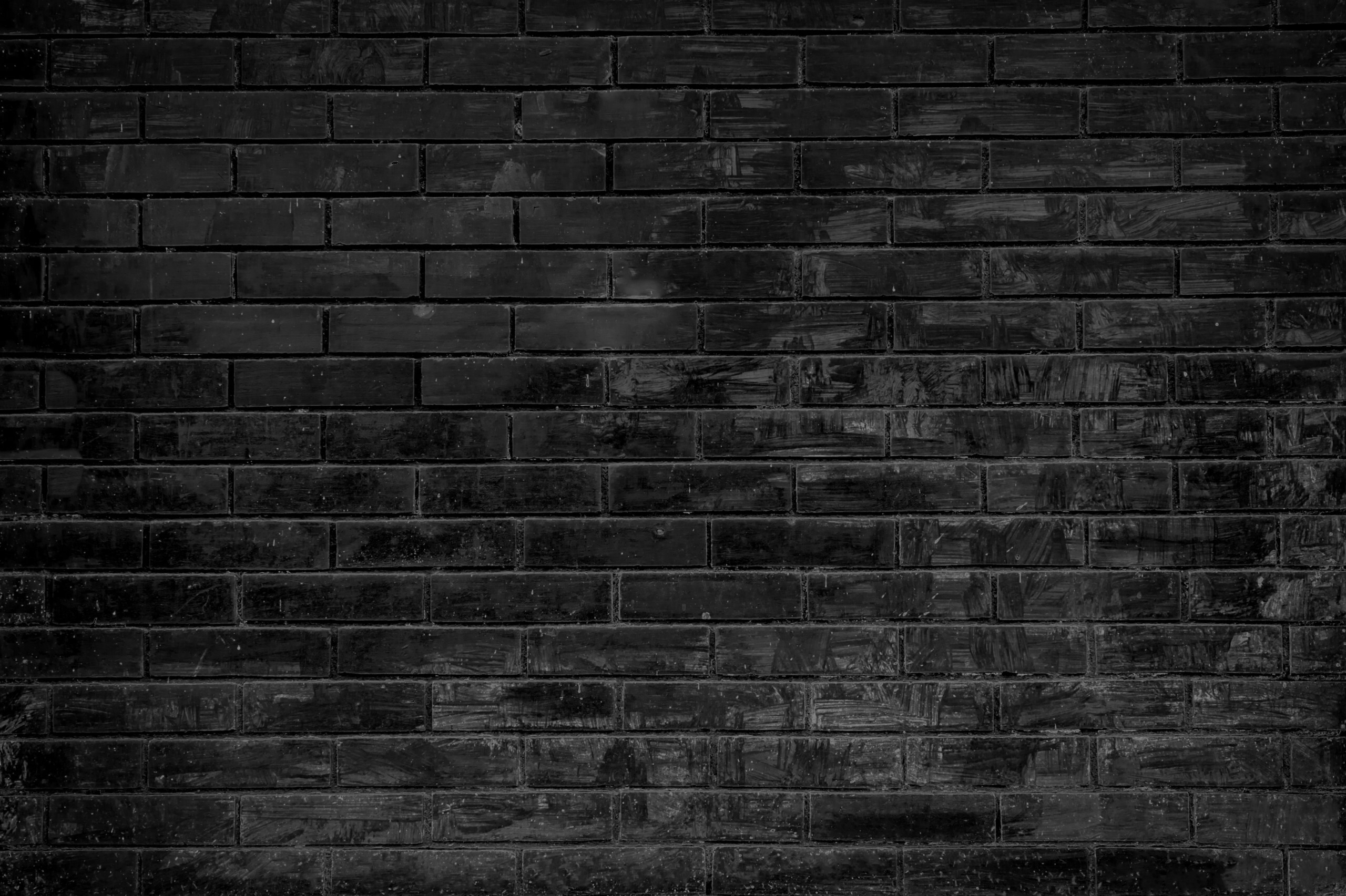 Black wall background.