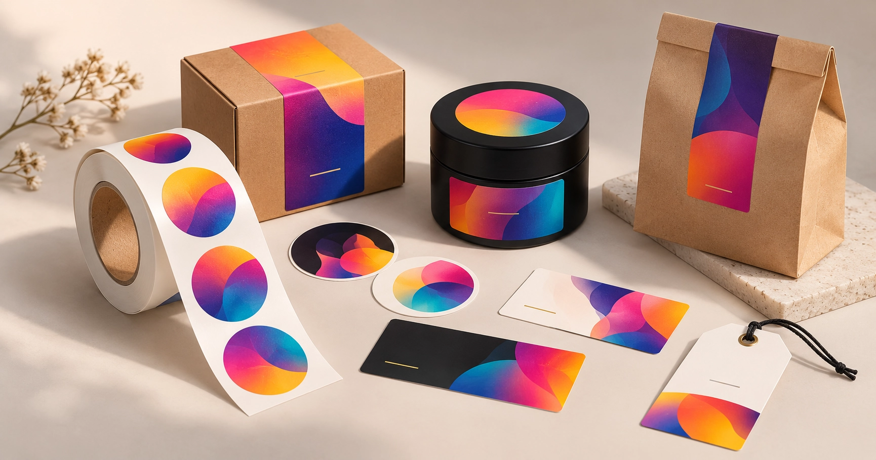 Stickers en etiketten laten ontwerpen