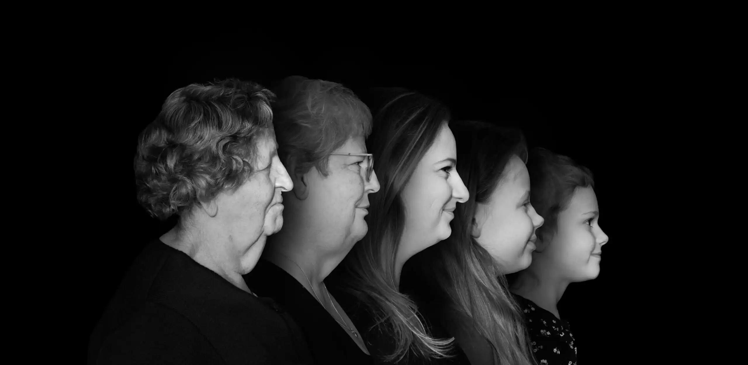 Generatiefoto familie Severin