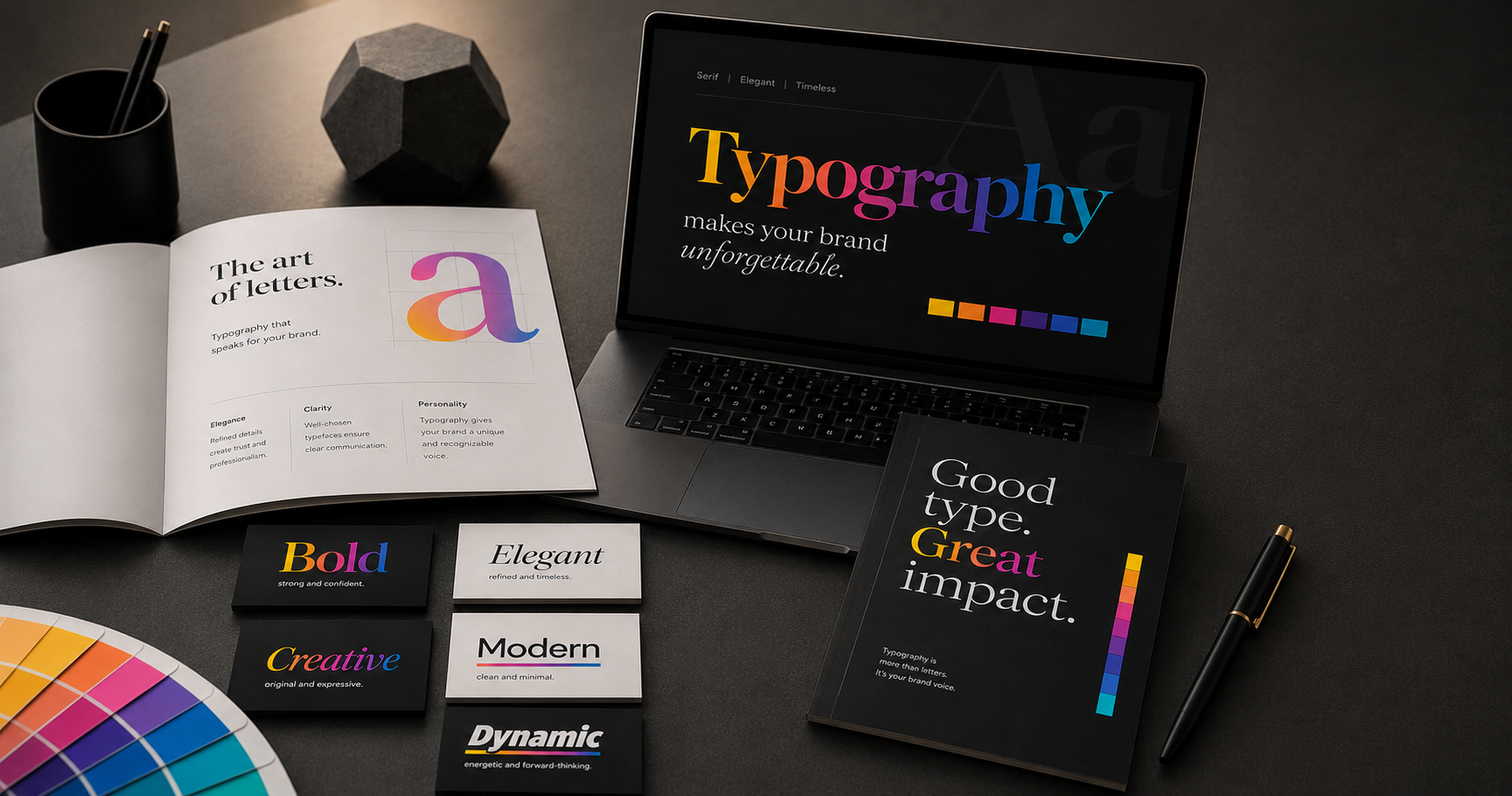 Typografie en merkuitstraling: de kracht van letters